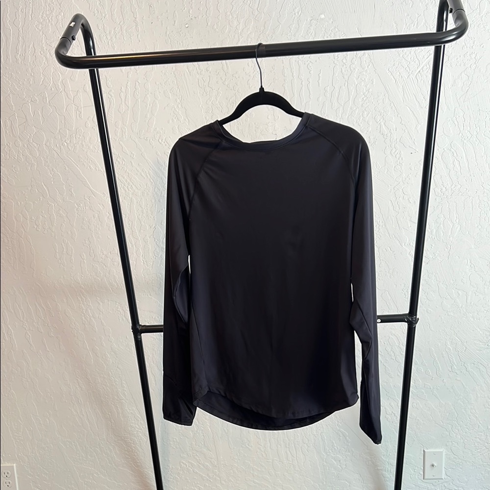 All in Motion Black Long Sleeve Women's Top